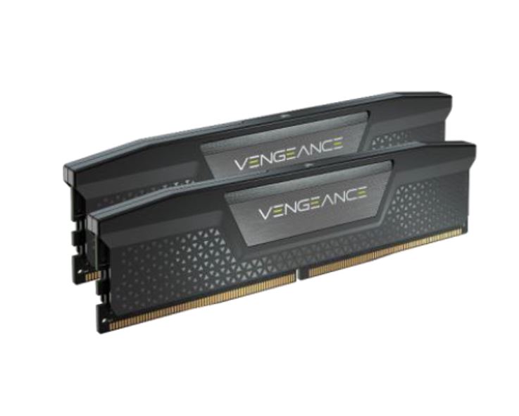 [840006661306] Corsair Vengeance 64GB (2x32GB) DDR5 UDIMM 5600MHz CL40 40-40-40-77 1.25V XMP3.0 for Intel 600/700 Series Black Heatspreader Desktop Gaming Memory