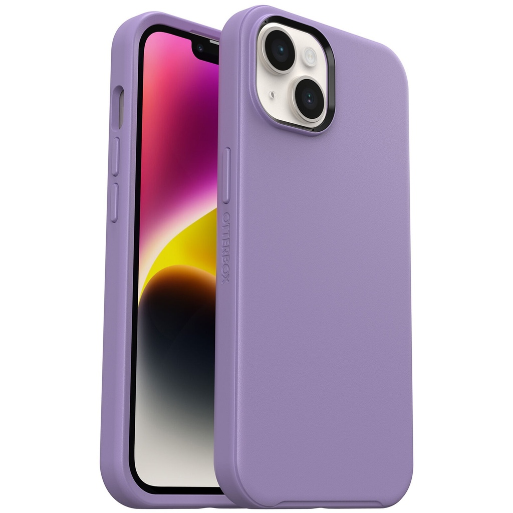 [840262381093] OtterBox Symmetry Apple iPhone 14 / iPhone 13 Case You Lilac It (Purple) - (77-88495), DROP+ 3X Military Standard, Ultra-Sleek, 7 Years Warranty