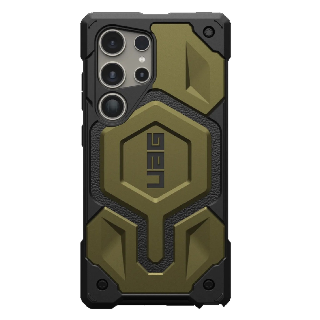 UAG Monarch Pro Magnetic Samsung Galaxy S24 Ultra 5G (6.8") Rugged Case - Oxide (214416118675), 25ft. Drop Protection (7.6M), 10 Years Warranty