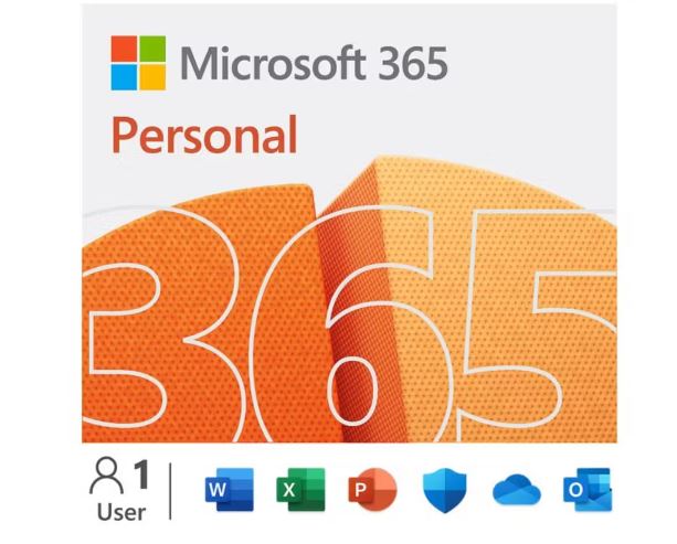 [196388213054] Microsoft 365 Personal 2023 English APAC 1 Year Subscription Medialess NEW for PC  Mac.