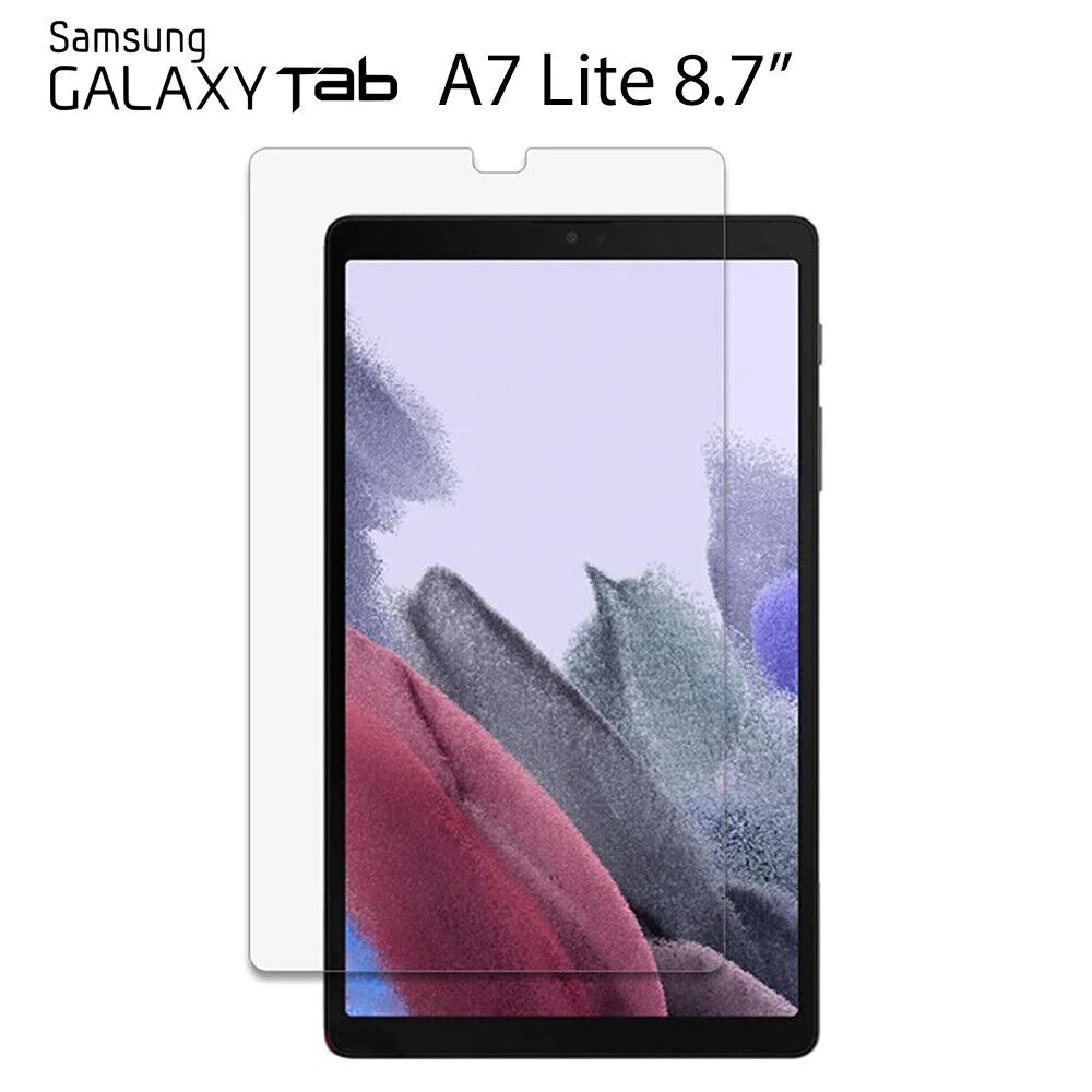 6976552042659 USP Samsung Galaxy Tab A7 Lite (8.7") Tempered Glass Screen Protector : Full Coverage, 9H Hardness, Bubble-free, Anti-fingerprint, Original Touch Feel