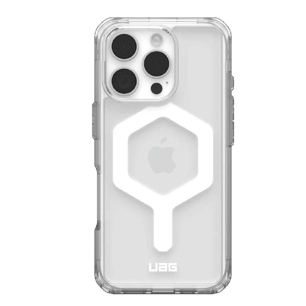 [840283915239] UAG Plyo MagSafe Apple iPhone 16 Pro Max (6.9") Rugged Case - Ice/White (114481114341), 16ft. Drop Protection (4.8M), 10 Years Warranty
