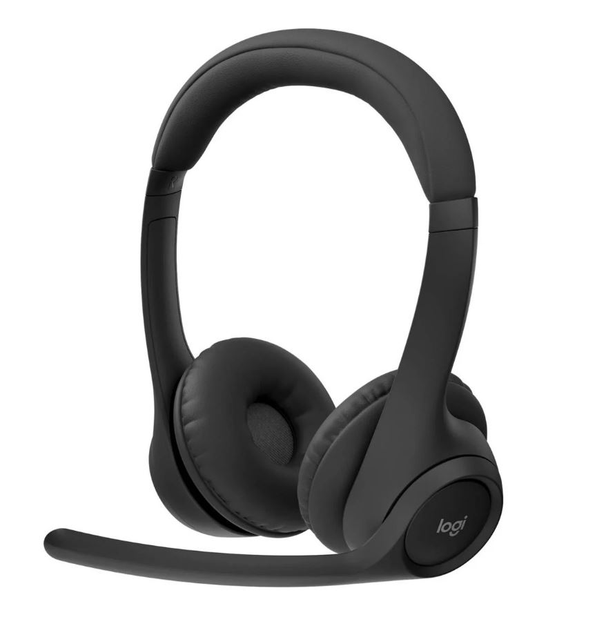 [97855193636] Logitech ZONE 300 Wireless Headset Midnight Black 1-Year Limited Hardware Warranty