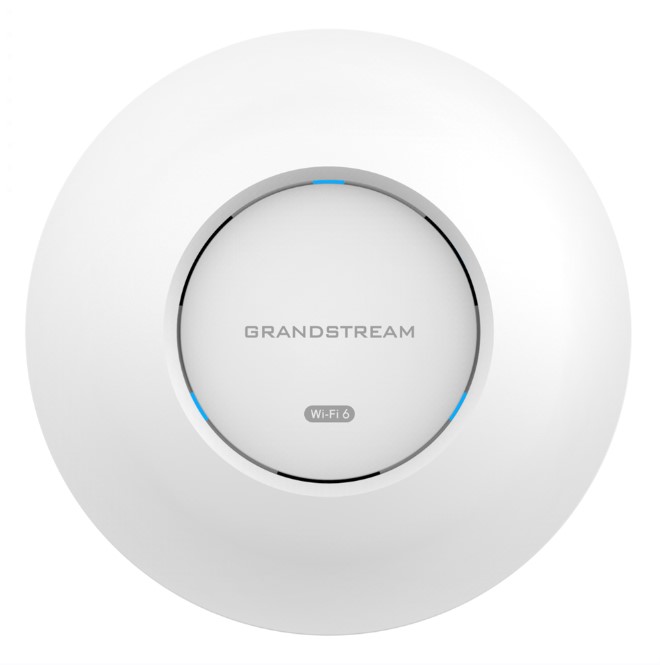 6947273704898 Grandstream GWN7660E GWN Enterprise-Grade Wi-Fi 6 Access Point, AX3000 Wi-Fi 6 Access Point, 5G 3x3:2 MU-MIMO Technology, 3Gbps, Up to 175-meter Cover