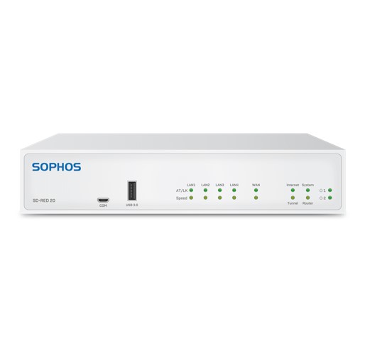 5054074006401 Sophos SD-RED 20 Appliance - Edge Devices For Remote Locations
