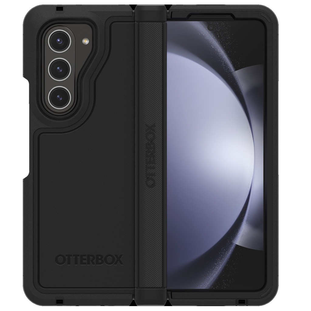 840304766192 OtterBox Defender XT Samsung Galaxy Z Fold6 5G (7.6") Case Black - (77-95803), DROP+ 4X Military Standard, Port Covers, 7 Years Warranty