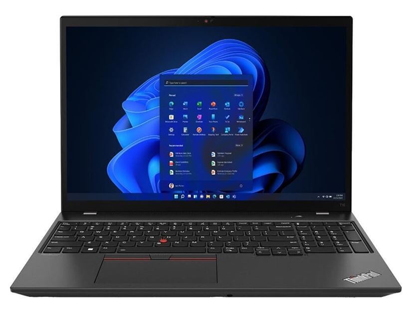 [196804641713] LENOVO ThinkPad T16 16" WUXGA IR Intel i5-1335U 16GB 256GB SSD Windows 11 PRO Iris Xe WIFI6E LAN Thunderbolt Fingerprint 3yr OS wty 1.6kg +512GB~15.6"