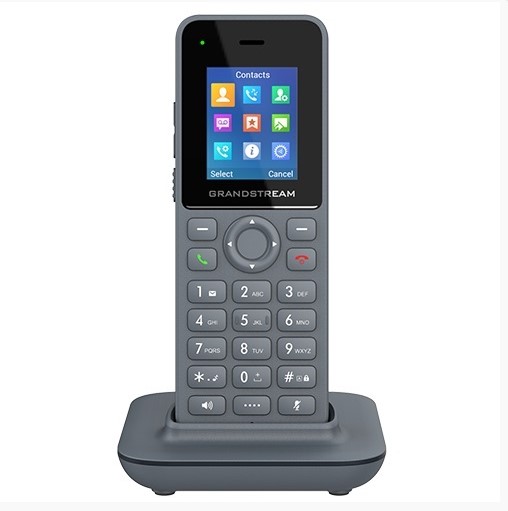 IPG-DP725 Grandstream DP725 DECT Cordless HD Handset for Mobility, HD handset, Up to 20 SIP Accounts Per System; Up to 20 Lines Per Handset, DECT Authentication