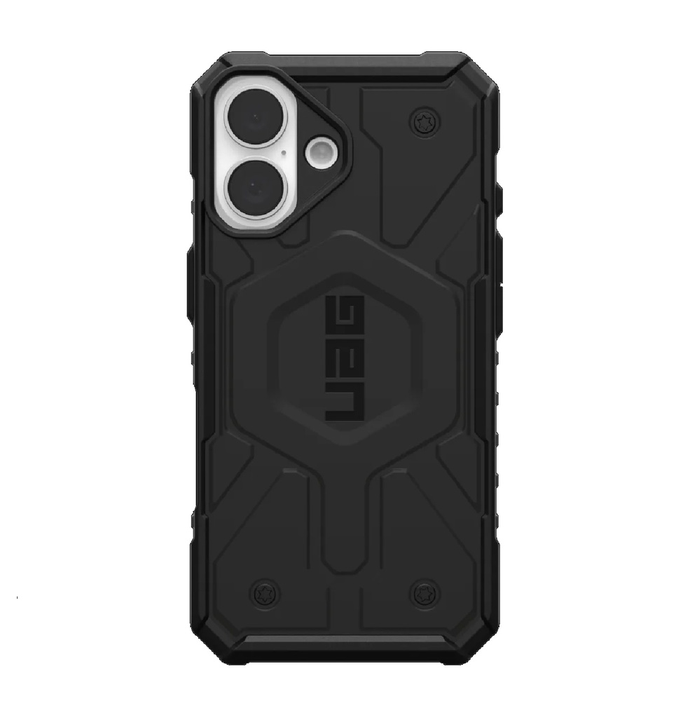 [840283914928] UAG Pathfinder MagSafe Apple iPhone 16 (6.1") Rugged Case - Black (114470114040), 18ft Drop Protection (5.4M), Tactical Grip, 10 Years Warranty