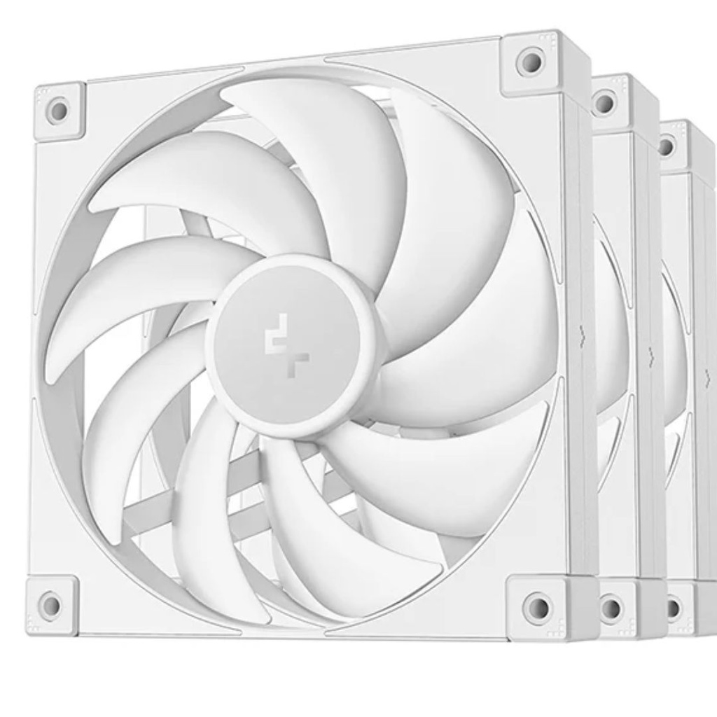 6933412711025 DeepCool FD14 WH(3IN1) Performance 140mm Case Fans ,4-pin PWM,  400-1650 RPM, Hydro Bearing