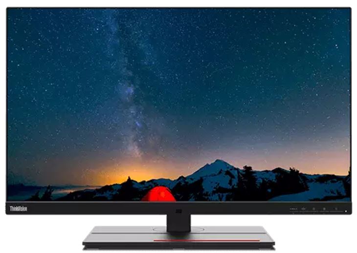 [195713542968] LENOVO ThinkVision P27U-20 27" 60Hz UHD IPS Monitor 4K 3840 x 2160 16:9 4ms IPS Height Adjustable Tilt Pivot Swivel HDMI DP RJ45 USB VESA 3yr wty