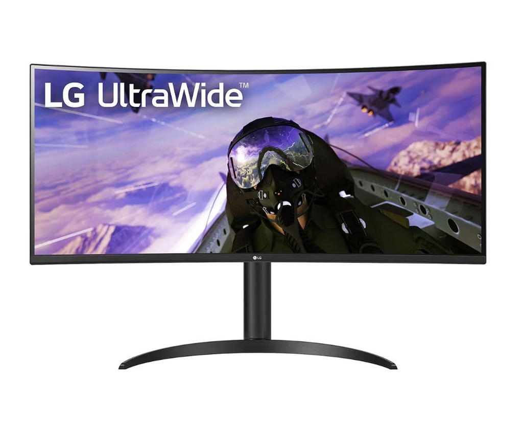 8806096046203 LG 34"Ultra Wide Curved 21:9,  3440 x 1440,  HDR 10, 1ms, 160hz, Speaker x 2, Freesync Office, Media, Gaming Monitor