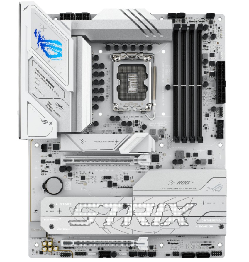 4711387788431 ASUS ROG STRIX B860-A GAMING WIFI  LGA1851 ATX Motherboard 256GB, 4x DDR5, 1 x PCIe 5.0, 4 x M.2 slots, 4 x SATA. WiFi 7, 1 x HDMI, 1 x DP