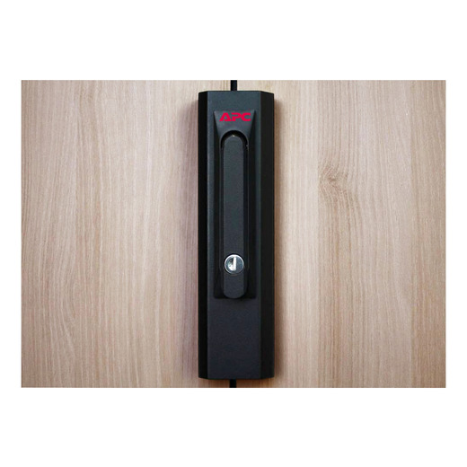 731304434450 APC Netbotz handle adaptor kit, for 43U C series door mounting, black, 375H x 35W x 22D mm