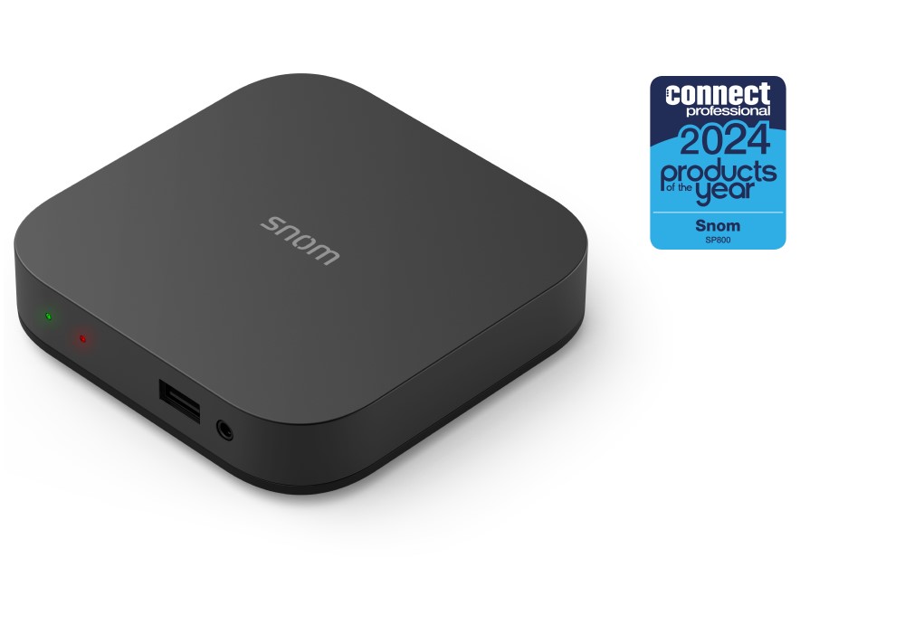 4262377560280 Snom SP800 IP desk phone terminal, 2 × USB 2.0, HD Audio, TLS  SRTP, 2 LED indicators, 8 SIP identities, LDAP, Control via Soft Client