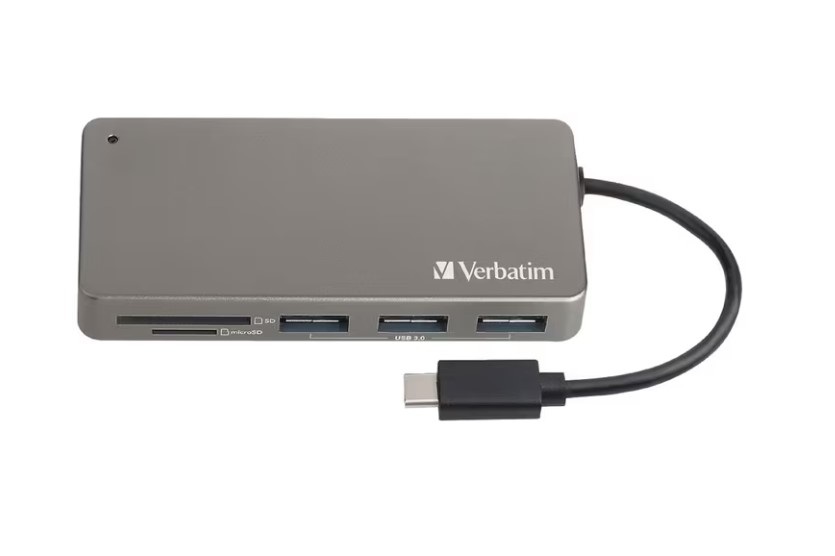 4895117956793 Verbatim USB 3.2 Gen 1 Type C Hub / Card Reader
