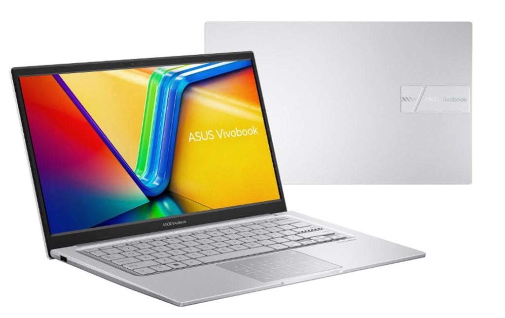 X1404VA-NK1035W ASUS Vivobook X14 14" FHD Intel i7-1355U 16GB 1TB SSD Windows 11 Home, Intel Iris, USB-C, HDMI, 3.5mm Combo Audio 1.4kg 1yr wty Silver Notebook