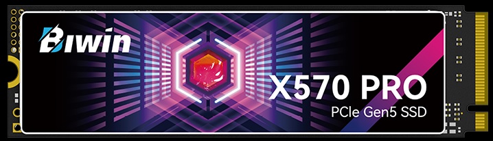 6955914627383 BIWIN X570-2TB PCIe5.0 M.2 2280up to 1400MB/s  1300MB/s Case pack(Iner /Out) 30/120