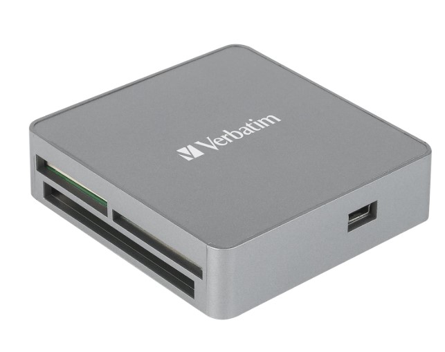 [4895117956762] Verbatim USB 2.0 All- in-1 Card Reader / Hub