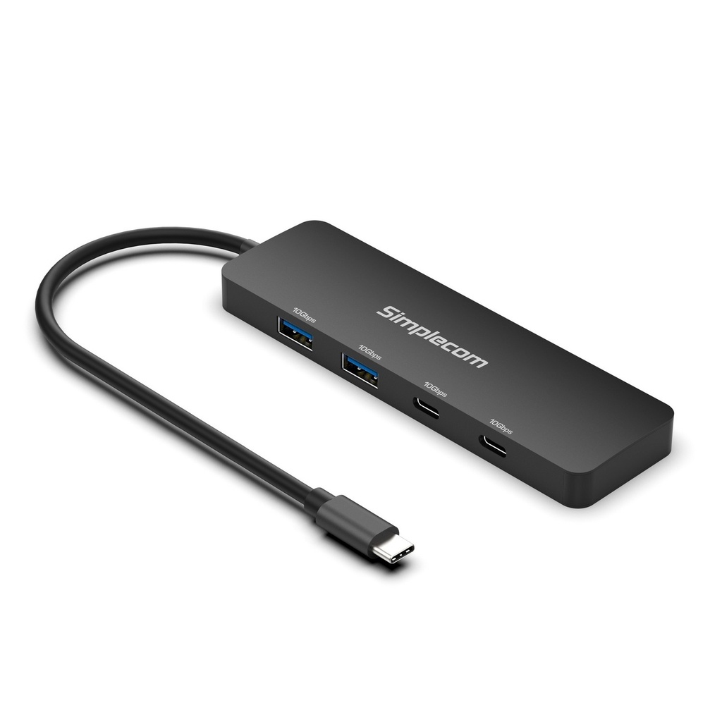 9350414003625 Simplecom CH392 USB 3.2 Gen2 USB-C 4-Port 10Gbps Hub (2x USB-A and 2x USB-C)