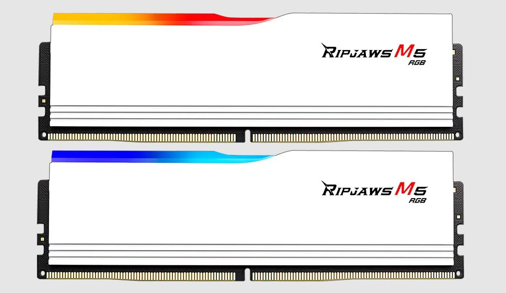 4713294236562 G.SKILL F5-6000J3648D16GX2-RM5RW 32GB (2 x 16GB)/ DDR5 6000 MT/s/ Timings 36-48-48-96/ Voltage 1.25V/ Ripjaws M5