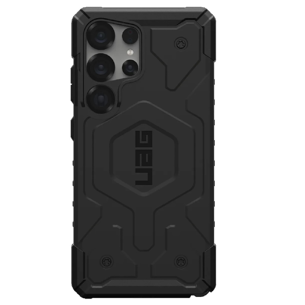 [840283918650] UAG Pathfinder Magnetic Samsung Galaxy S25 Ultra 5G (6.9") Rugged Case - Black (214476114040), 18ft. Drop Protection (5.4M), 10 Years Warranty