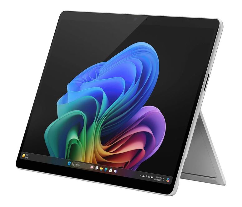ZIN-00012 Microsoft Surface Pro 11 13" Touchscreen Copilot+ Snapdragon X 16GB 512GB SSD WIN 11P USB-C Thunderbolt WIFI7 BT Camera Platinum 2YR WTY - EU required