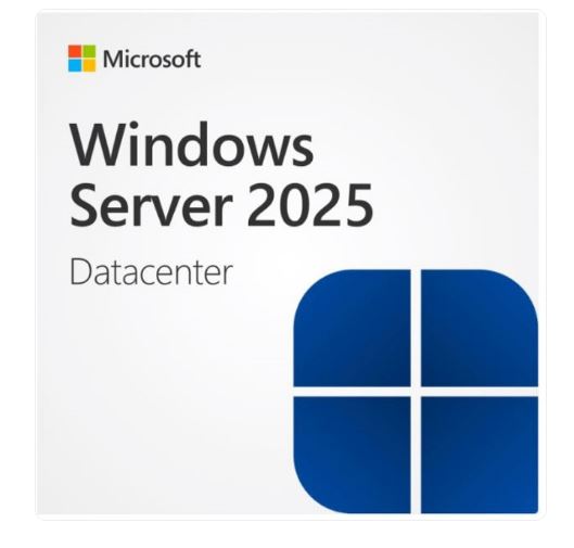 EP2-25315 Microsoft Windows Server Datacnter 2025 English 1pk DSP OEI 4 Core NoMedia /No Key Add License. COA License in Pack By order