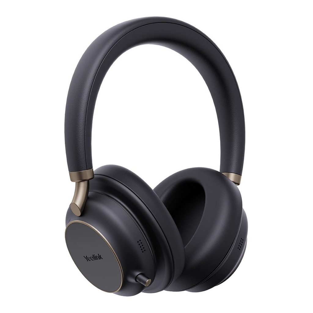 6938818321854 Yealink BH76 Plus Teams Black USB-C/A Bluetooth Stereo Headset, 5Mic Beamforming Noise Cancellation Talk time up to 35h, Bluetooth 5.3 USB-C/A Dongle
