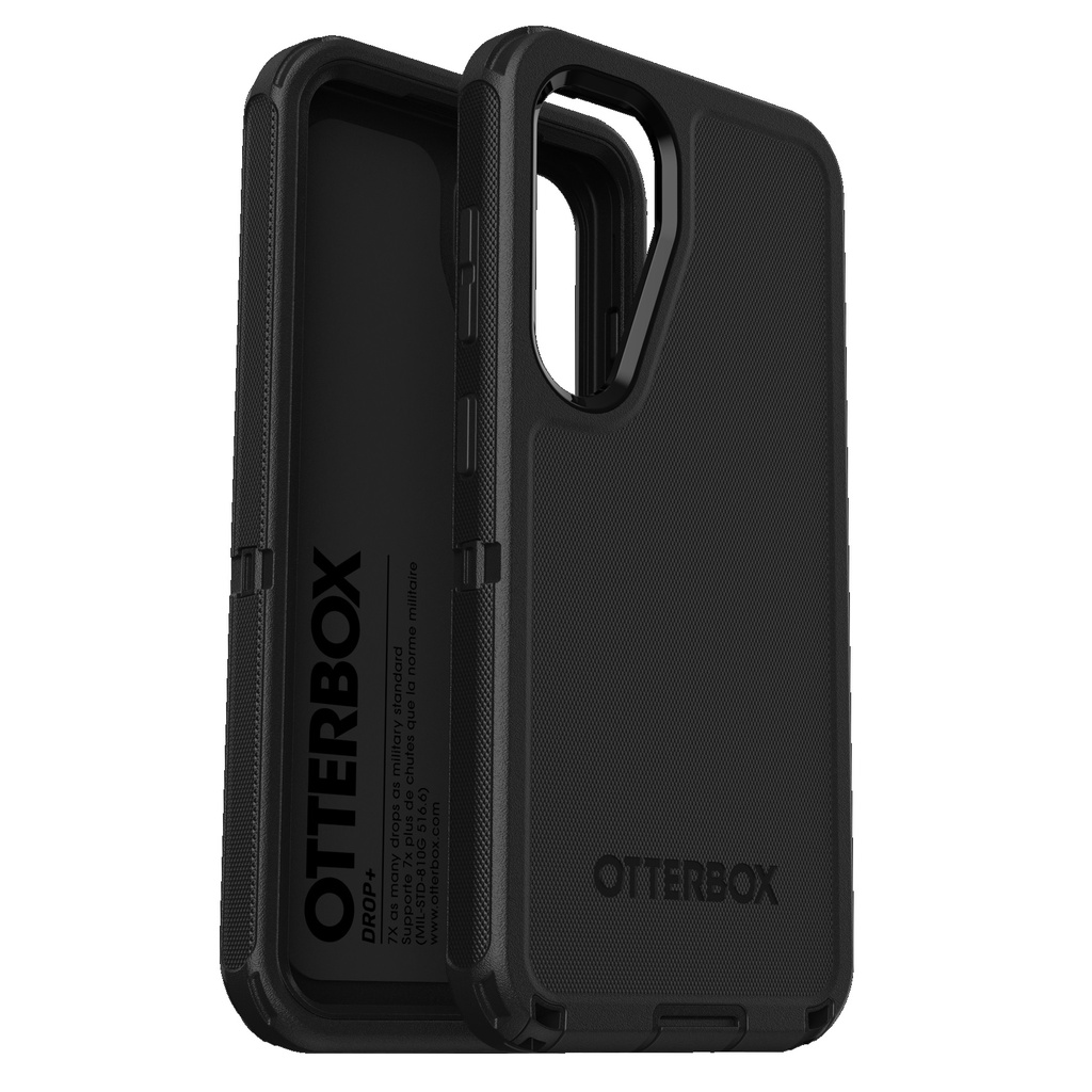 840304786428 OtterBox Defender Samsung Galaxy S25 Ultra 5G (6.9") Case Black - (77-97479), DROP+ 7X Military Standard,Wireless Charging Compatible,7 Years Warranty