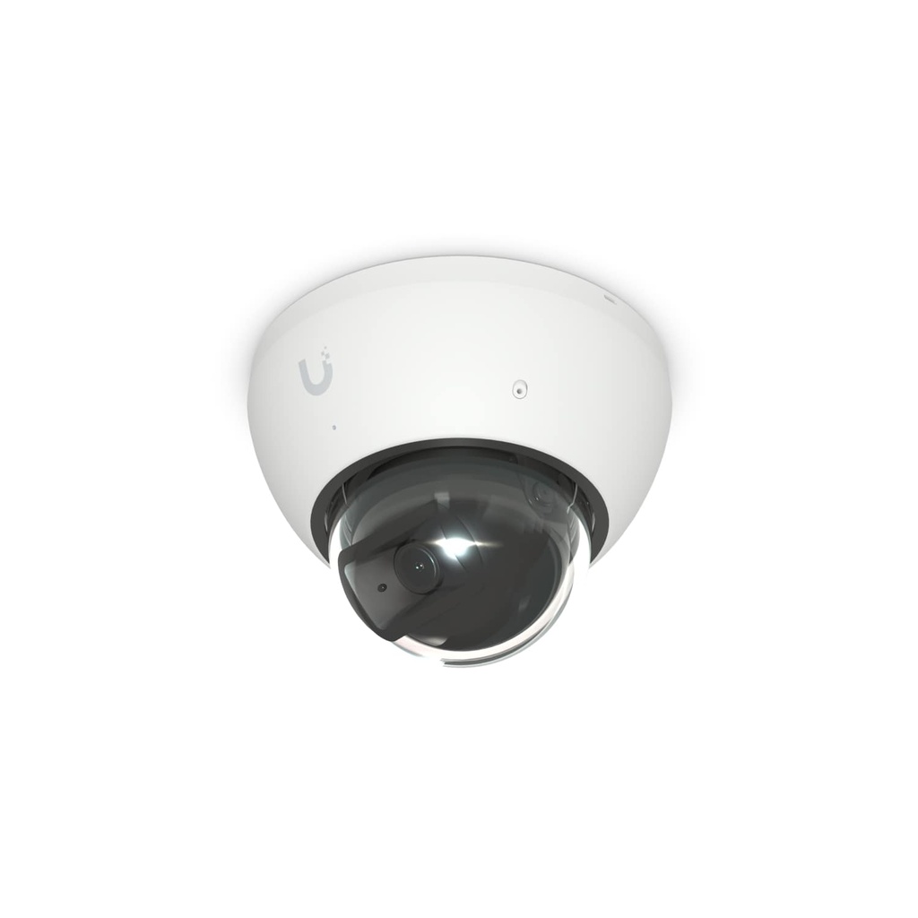 Ubiquiti AI Dome, White, All-weather, Vandal-proof 4K PoE Dome Camera,Enhanced AI Capabilities  Long-range IR Night Vision, Incl 2Yr Warr
