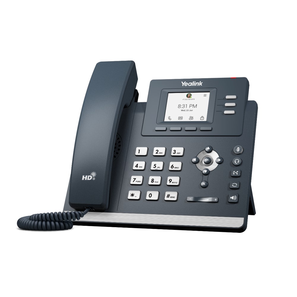 6938818318397 Yealink MP52 E2 Teams IP Phone, Android 13, Entry-level, Teams and Skype Compatible, 2.4-inch NON-touchscreen, HD Audio, Teams button, Supports Office
