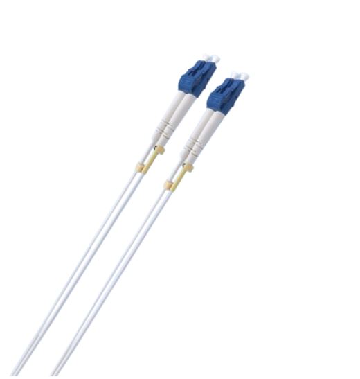 754523509952 8ware Fibre UPC LC-LC Singlemode Dual-core Optic Duplex Armored Low smoke zero halogen (LSZH) cable White 3M