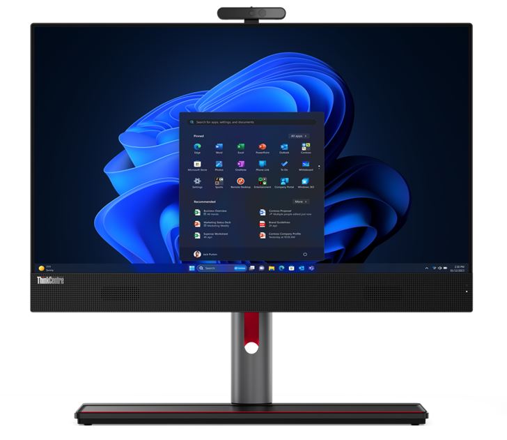 [197530792557] LENOVO ThinkCentre M90A G5 AIO 23.8"/24" FHD Intel i5-14500 8GB DDR5 256GB SSD Windows 11 Pro 3yrs OS Wty Webcam Speakers Keyboard Mouse +16GB USB