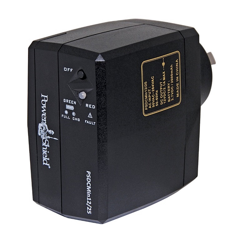 UPPS-PSDCMIN12-18 PowerShield DC Mini 12V DC 18W (1.5A) Plug Pack UPS, compact and efficient power backup for small DC devices