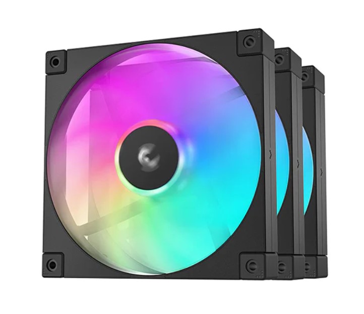 [6933412710967] DeepCool FD14 ARGB(3IN1) Performance 140mm Case Fans ,4-pin PWM,  400-1650 RPM, Hydro Bearing, Addressable RGB LED