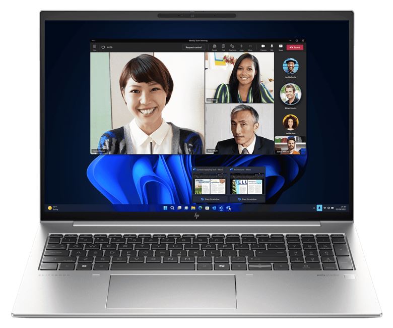 A1SB4PT HP EliteBook 860 G11 16" WUXGA TOUCH IR Intel vPro U5-125U 16GB DDR5 512GB SSD WIN 11 PRO Intel Graphics AI NPU Thunderbolt Fingerprint Backlit 3yr OS