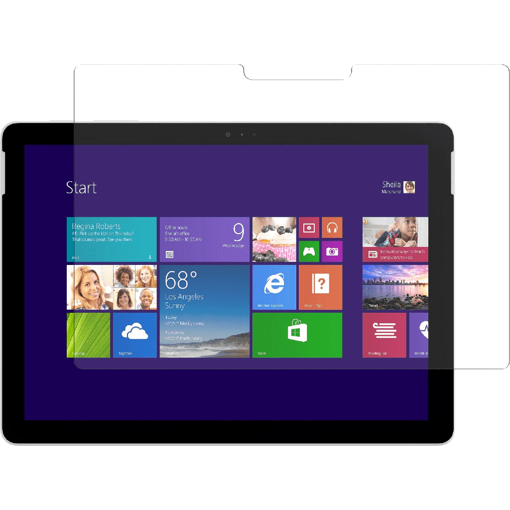 191058078094 Incipio Tempered Glass Screen Protector for Surface Go