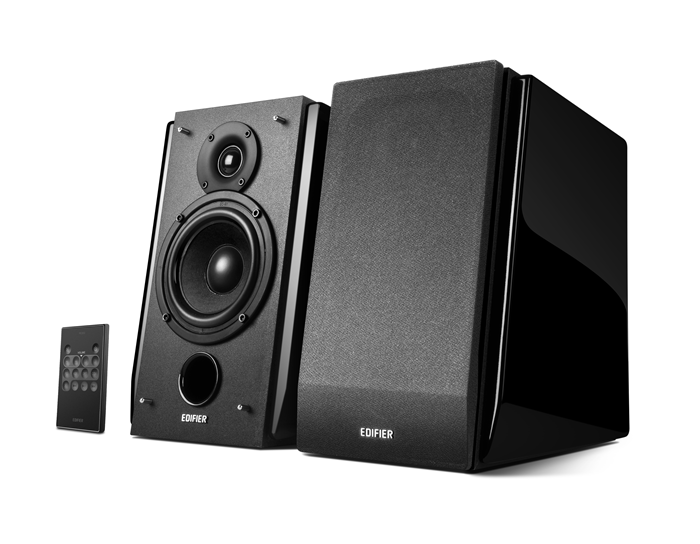 [6923520265923] Edifier R1850DB Active 2.0 Bookshelf Speakers - Includes Bluetooth, Optical Inputs, Subwoofer Supported, Built-in Amplifier, Wireless Remote