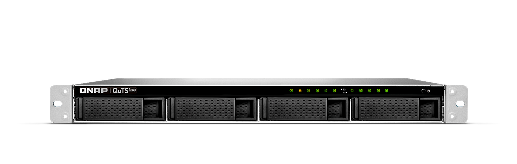 [TS-H977XU-RP-3700X-32G] 9-Bay QTS hero NAS, AMD Ryzen 5 3700X 8-core 3.4 GHz processor, Turbo Core 4.4 GHz, 32 GB UDIMM DDR4 (2 x 16GB), 4 x 2.5"/3.5" SATA HDD/SSD