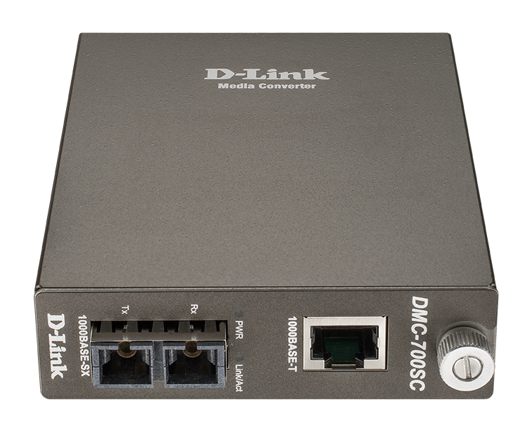 DMC-700SC 1000BaseT  to 1000BaseSX Multimode Media Converter/SC conect