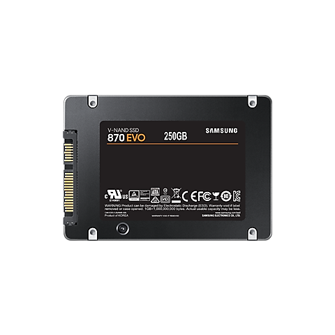[MZ-77E250BW] 870 EVO 2.5" SATA 250GB Internal SSD 560MB/s MZ-77E250BW