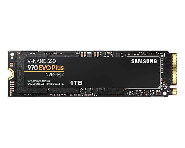 MZ-V7S1T0BW 970 EVO Plus M.2 NVMe 1TB Internal SSD 3500MB/s