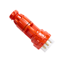 [040.000.0369] 040.000.0369 Industrial Phase Isolated Straight Plug IP66 250V 3Pin 32A