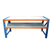 [ZBENCH2M60-K] Metal Work Bench 900H x 2000W x 600D