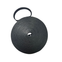 [003.023.1530] Hook & Loop Tape Cable Tie - 30m Roll x 15mm Wide | Black