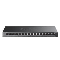 TL-SG2016P TP-Link  | JetStream 16-Port Gigabit Smart Switch with 8-Port PoE+