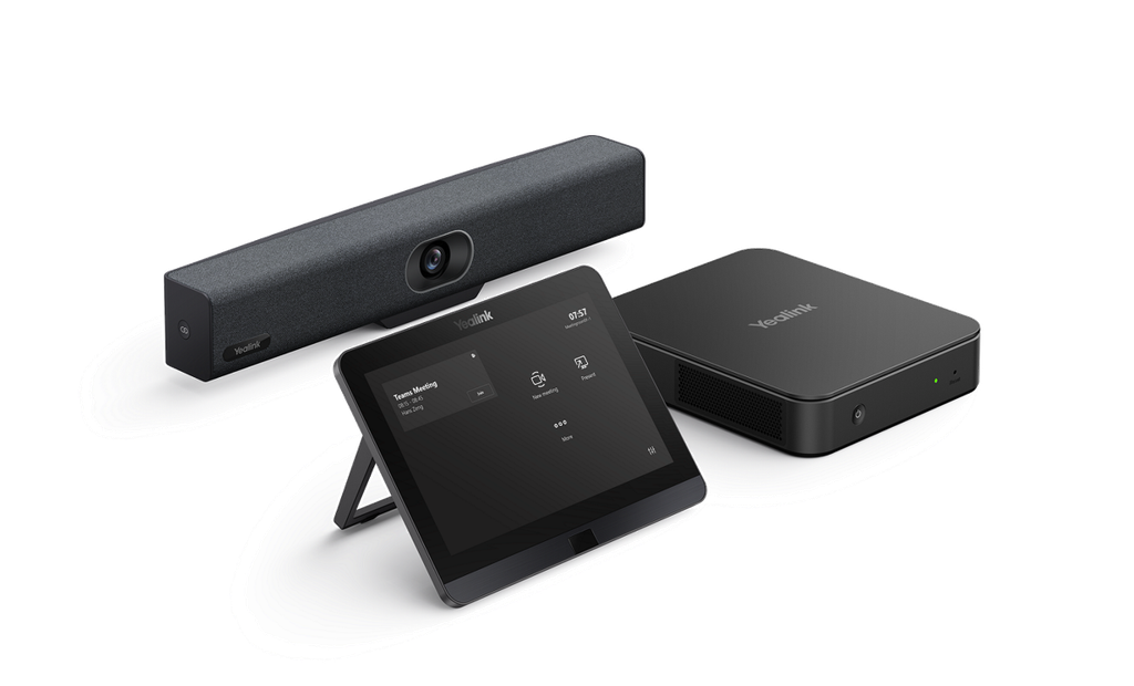 IPY-MVC340-C4-000 Yealink MVC340 Microsoft Teams Room System for Focus and Small Meeting Rooms, MCore Pro, MTouch-E2, UVC34 USB Camera,  Plugc and Play Design