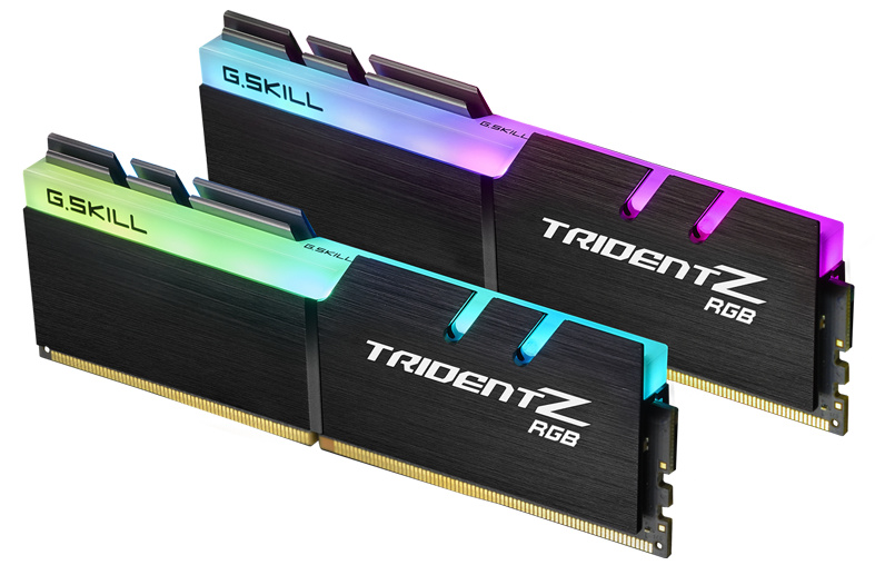 4713294223081 G.SKILL F4-3600C18D-32GTZR 32GB (2 x 16GB)/ PC4-28800 / DDR4 3600 Mhz/ Timings 18-22-22-42/ Voltage 1.35V/ Trident Z RGB