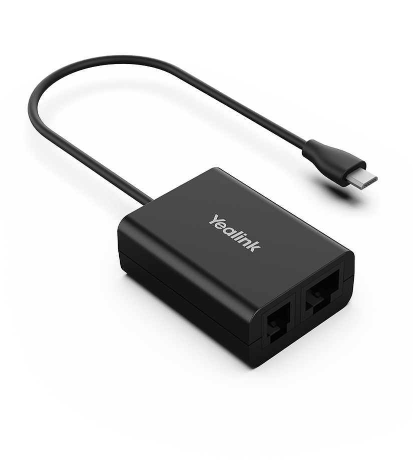 [6938818315433] Yealink EHS61 Wireless Headset Adapter for WH62/3, Compatible with Unify/Mitel/Yealink T27G/29G/4xG